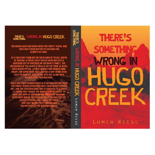 Simple Horror Western Book Cover 