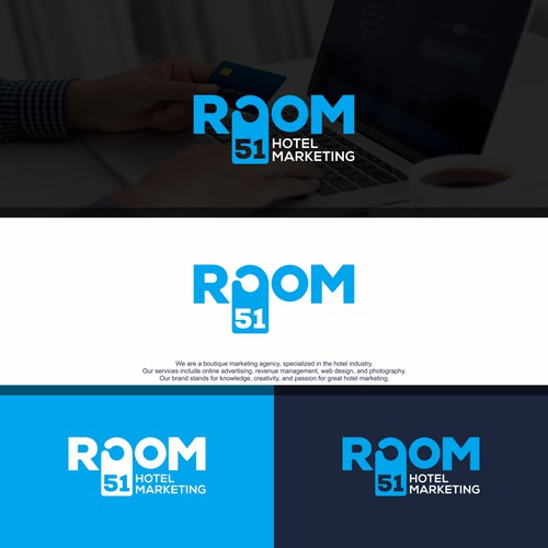 Room 51 - Design a clear and elegant logo for a marketing agency for boutique hotels.