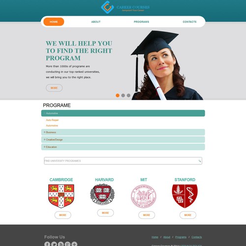 CareerCourses.us Design Refresh