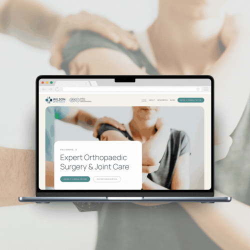 Wilson Ortho Health Website
