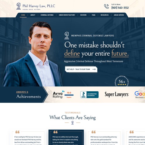 Standout Website, Modern, Clean