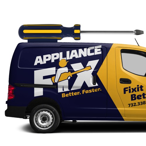 Appliance Fix Services Van Wrap