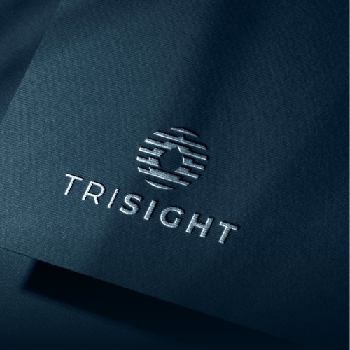 Creative logo design for TriSight.