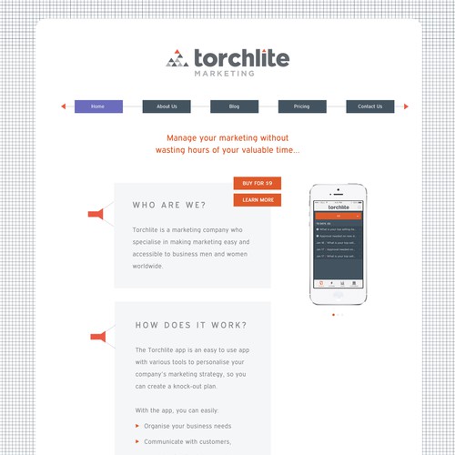 Torchlite Website Design