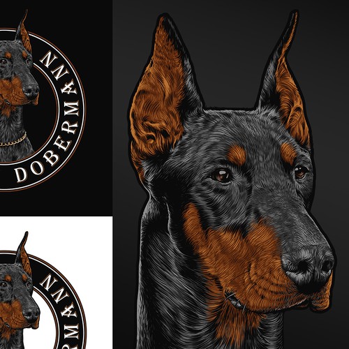 T-shirt design for a dog training club