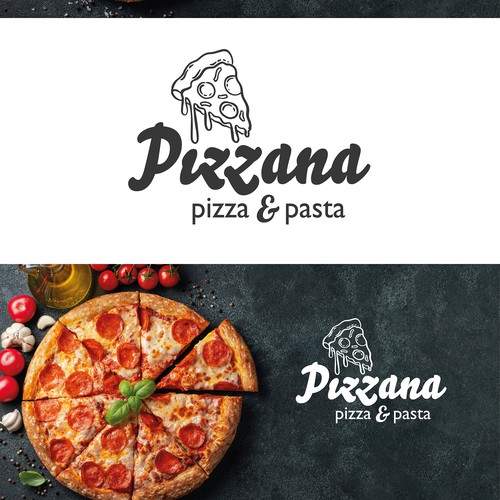 Logo concept for pizzeria