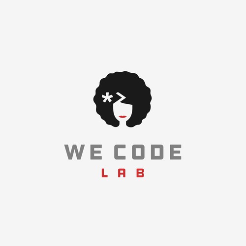 Logo concept for girls coding school in Rwanda. 