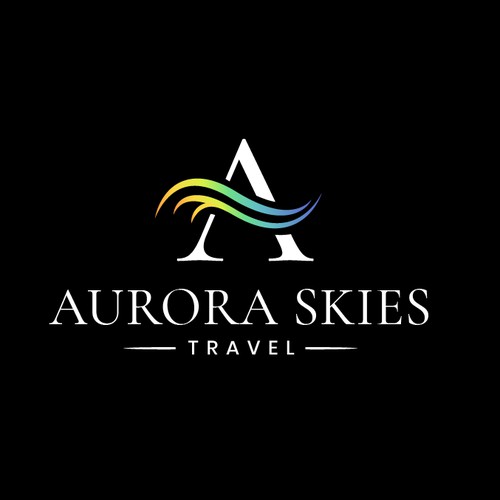 Travel Logo Aurora Skies Travel