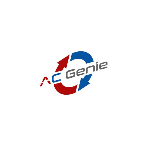 Logo concept for AC Genie