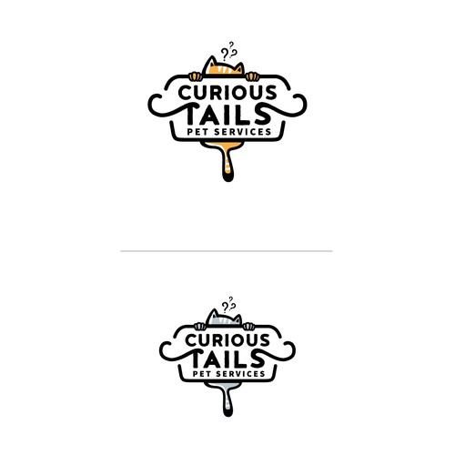 Curious Tails - (Pet Services) Logo