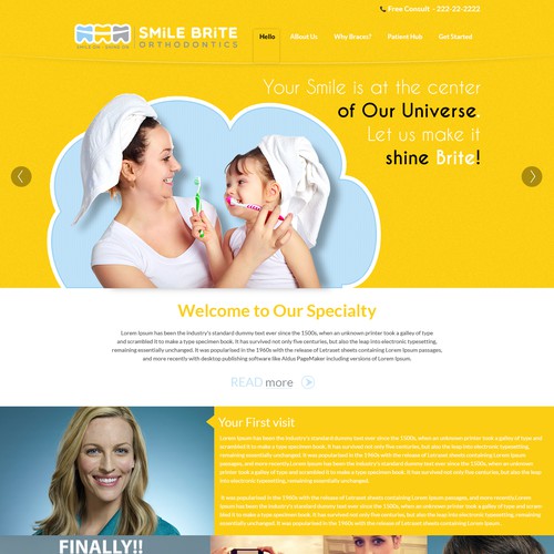 Create Responsive Web Design for Teenage Friendly Modern Medical Office