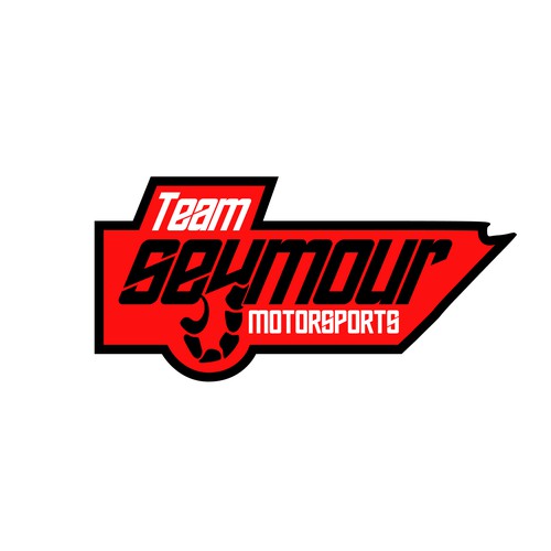 Aggressive logo for extreme motorsports team