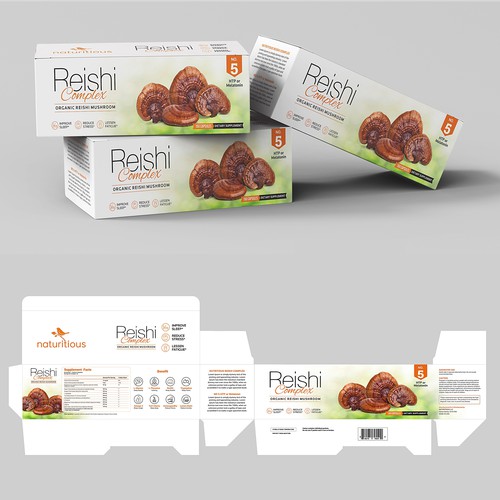 REISHI Supplement BOX private project followed!