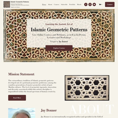 Islamic Geometric Patterns Online Scheduling + Design