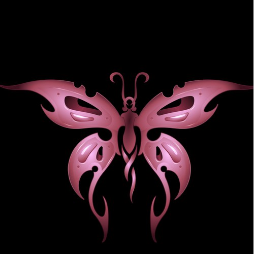 the modern tribal butterfly