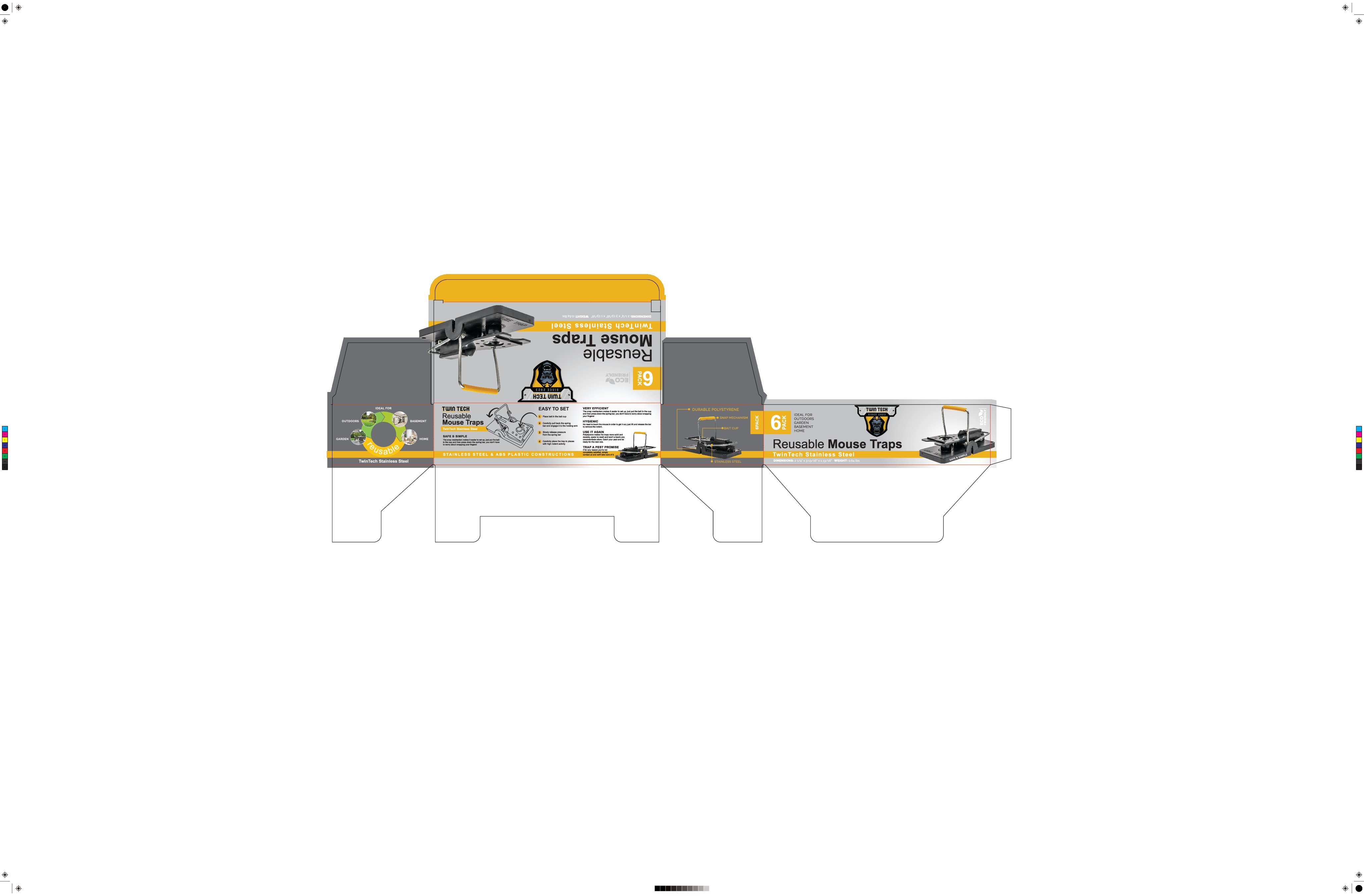 Design a package for a truly better mouse trap