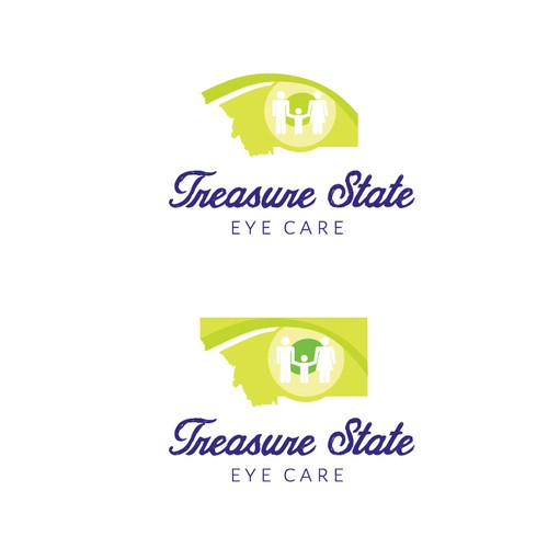 Create a logo for fresh, young owners of a fast growing eye care center in Montana.