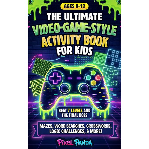 The Ultimate Video-Game-Style Activity Book For Kids