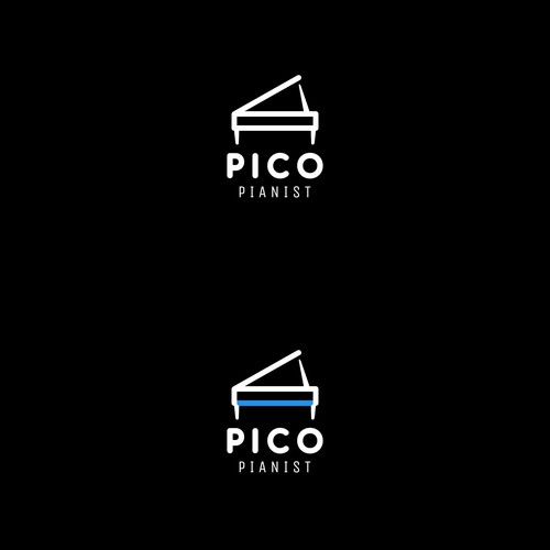 Logo Concept for PICO Pianist