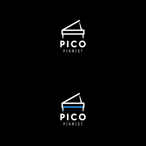 Logo Concept for PICO Pianist