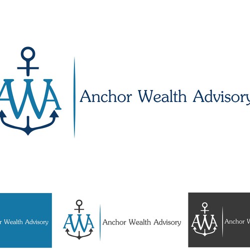 Anchors Aweigh: Help create a logo for a start-up financial services firm.