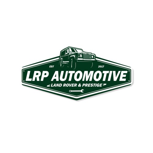 logo concept for luxury vehicle service & repairs