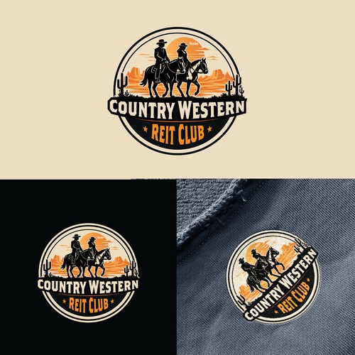 Cool logo for our western and trail riding club