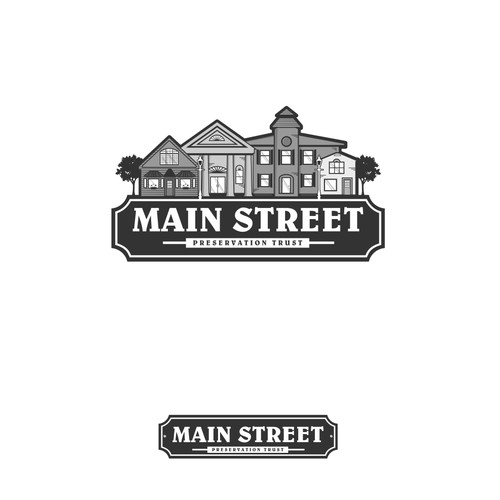 Logo for town preservation trust