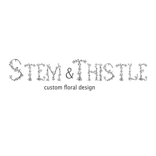 creative logo for Stem and Thistle 