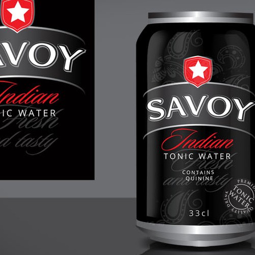 Create a 33 cl tonic water design