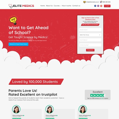 Landing Page Design