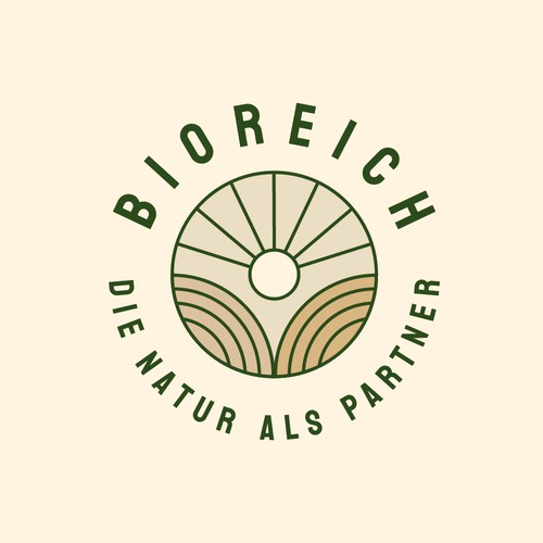 Logo Concept for organic products (agriculture, gardening and animal nutrition)