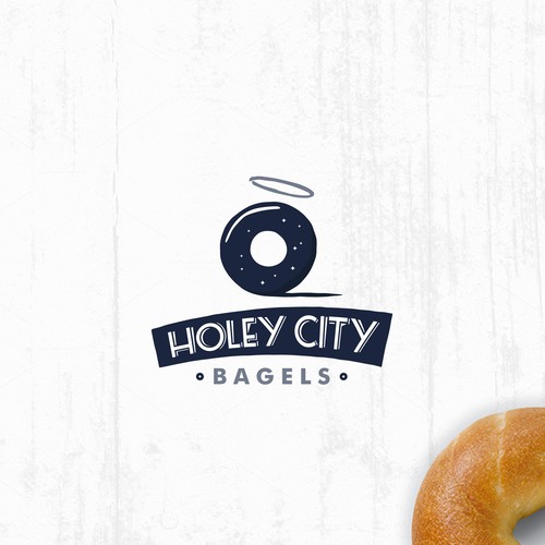 Holey City Bagels Logo