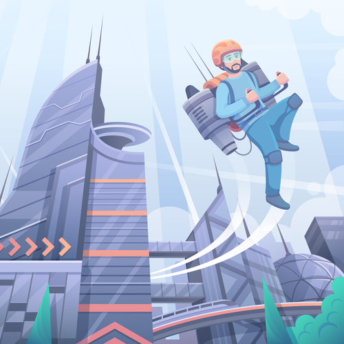 Game Background Illustration