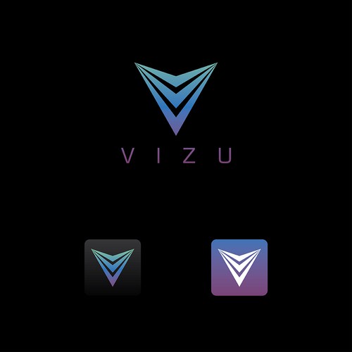 VIZU Logo Concept