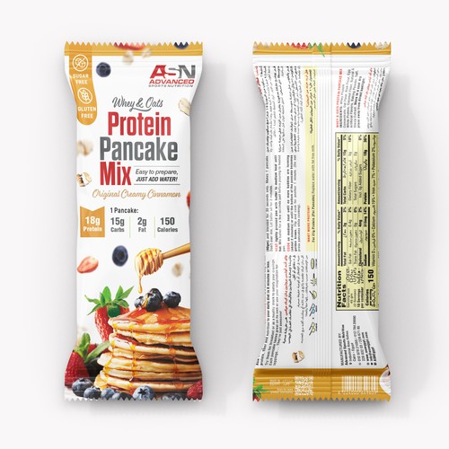 Whey & Oats PROTEIN Pancakes Mix