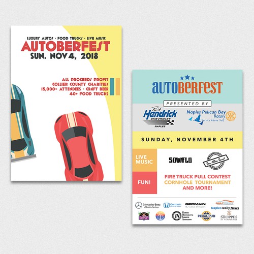 Flyer for Auto Festival