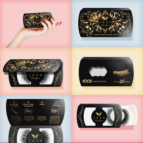 Luxury Packaging for Eyelashes