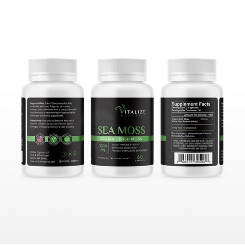 Supplement Label