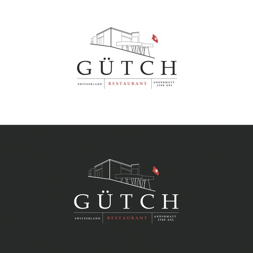 Logo for a restaurant in Switzerland.