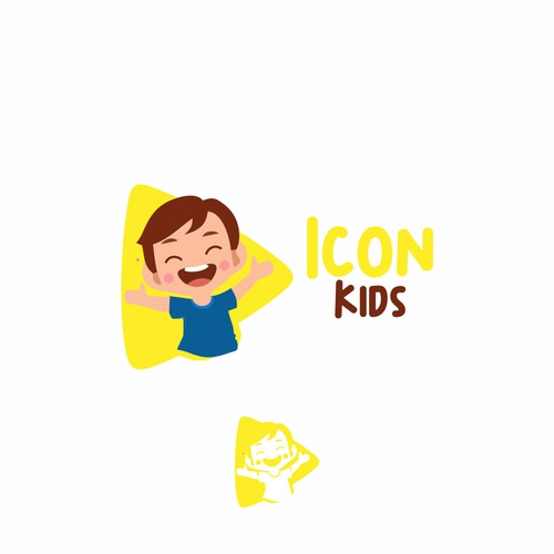 Logo Design Kids Icon and Fun