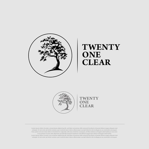 Logo Design for TWENTY ONE CLEAR