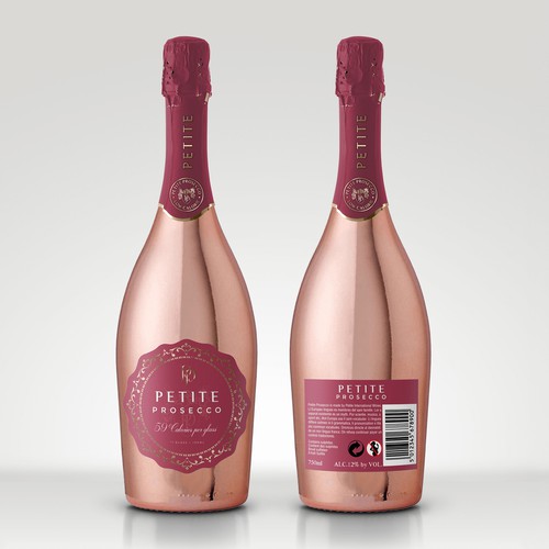 Petite Prosecco — Elegant Sparkling Wine Label & Packaging Design
