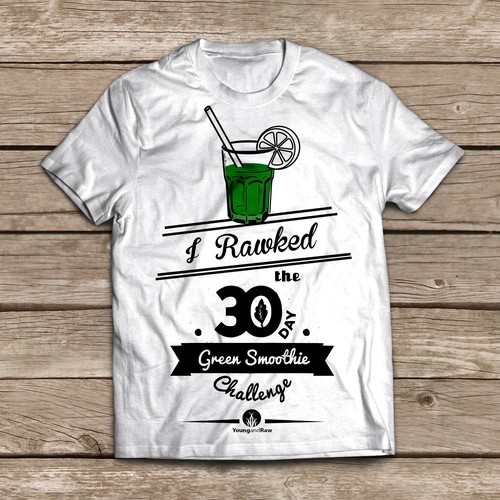 Green Smoothie Challenge T-Shirt