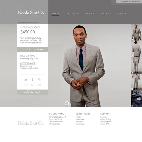 NOTICE: Noble Suit Co. - The next disruptive company in the fashion industry