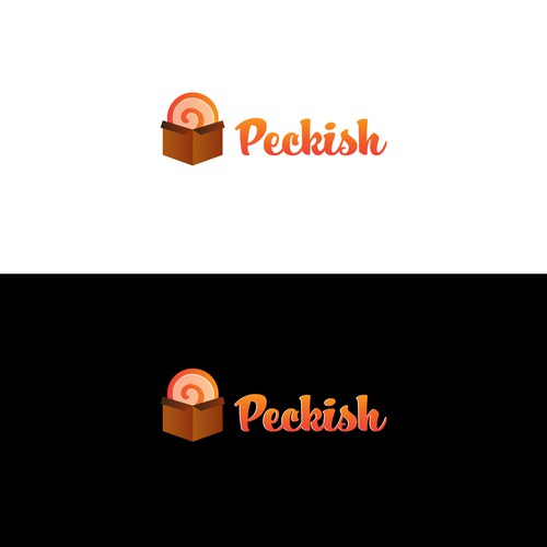 Logo for "Peckish" 