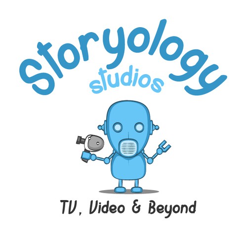 Create a Retro Sci Fi logo for Storyology Studios