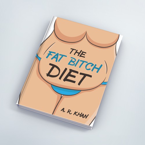 E-book cover for Humor/Romance/Fitness novel