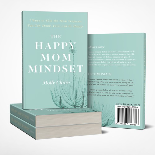 Book Cover design for happy mothers