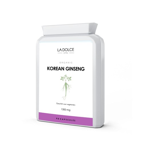 supplement label design